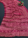 Ajrakh Kgm Bandhani Printed Silk Sarees Wholesale Price In Surat
